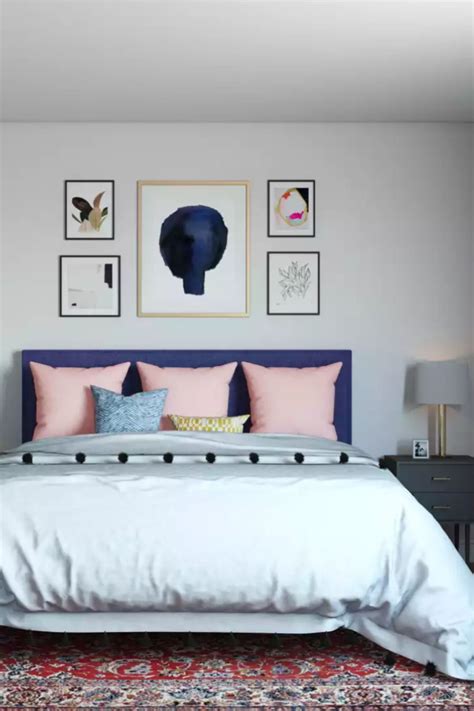 Preppy Contemporary Bedroom Design By Havenly Designer Katie In 2021
