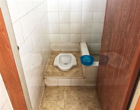 Toilets In Thailand Squat Flush Bum Gun