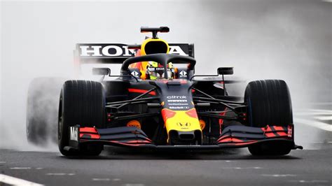 Sergio Perez Makes Red Bull Track Debut In 2019 Car At Silverstone As