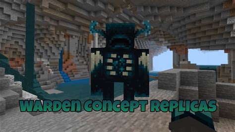 Warden Concept Replicas Showcase Mcpe Moonlightyt Youtube