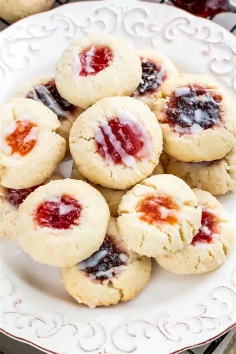 Easy Shortbread Thumbprint Cookies 7 Versions For Holiday Baking