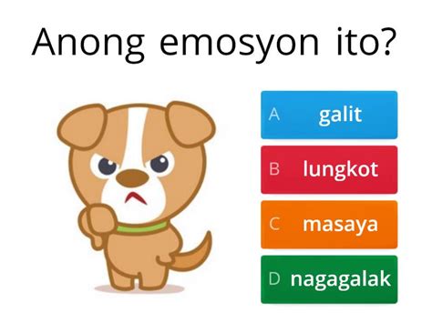 Ibat Ibang Emosyon Quiz