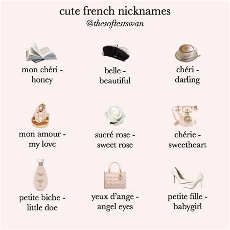 Cute French Words Pretty Words Beautiful Words Lovely Beautiful