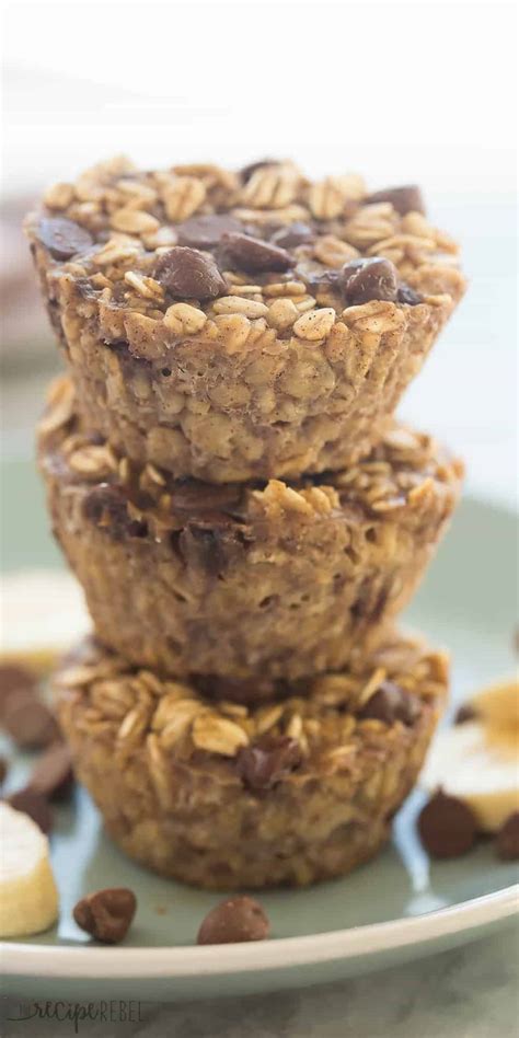 Bring to a rolling boil and hold for 1 minute. Banana Chocolate Chip Baked Oatmeal Cups Recipe VIDEO