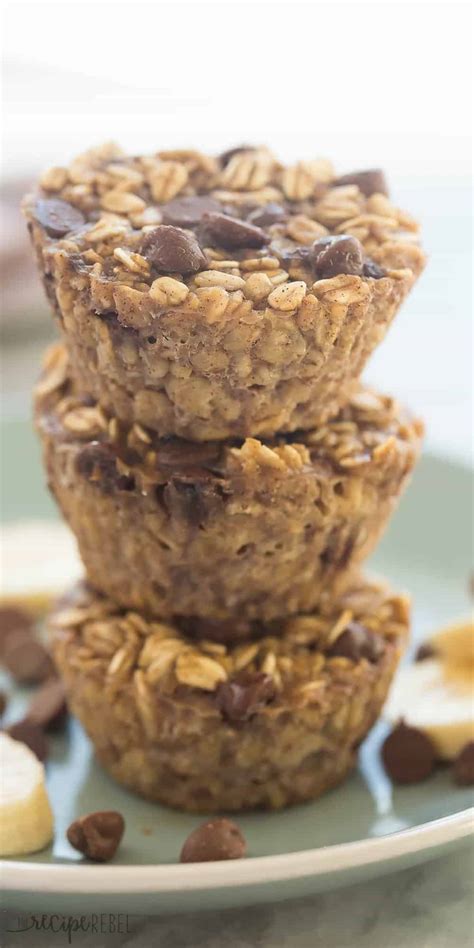 Bring to a rolling boil and hold for 1 minute. Banana Chocolate Chip Baked Oatmeal Cups Recipe VIDEO