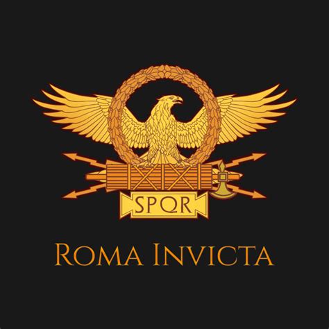 Roma Invicta Rome T Shirt Teepublic
