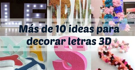 20 Ideas Fantasticas Abecedario Letras Decoradas Moldes De Letras 3d