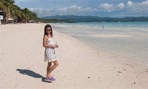 Going To The Beach Filipina Models Beach Boracay Island Filipina