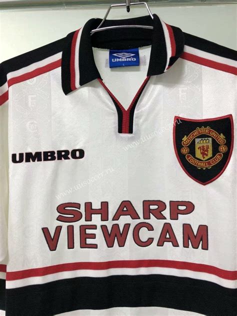 We stock kids, mens and womens sizes. 1998/1999 Retro Version Manchester United White Thailand Soccer Jersey AAA-Manchester United ...