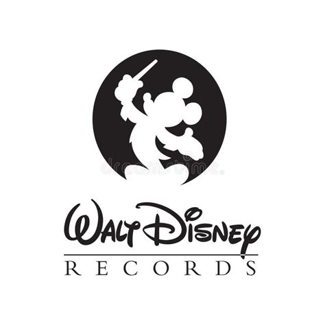 Editorial Del Logo De Walt Disney Ilustrativo Sobre Fondo Blanco Imagen