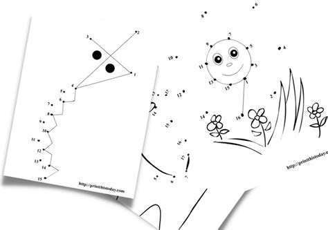 22 Free Printable Connect The Dots Worksheets For Kids