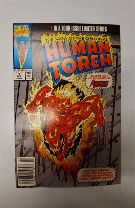 Saga Of The Original Human Torch 1 1990 Nm Marvel Comic Book J691