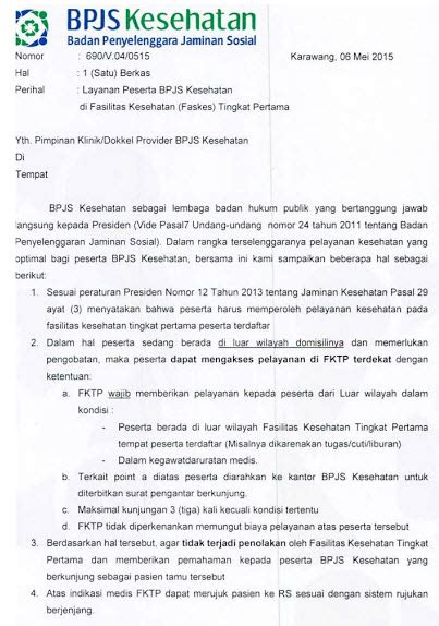Cara Berobat di Luar kota atau daerah dengan BPJS  Pasien BPJS
