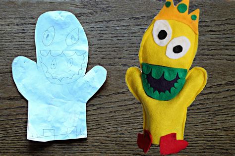 Freshly Completed How To Make Simple Felt Monster Hand Puppets