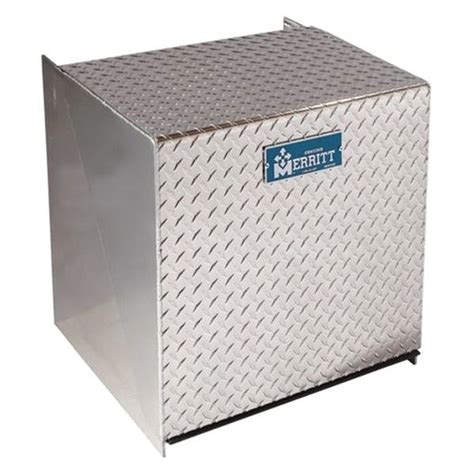 Merritt Aluminum® 3514 Stack Pack Single Lid Vertical 4 Battery Box With Snubber Mount Lid