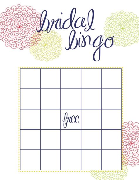 Beganwithabow Busy Weekend In The Bow World Bridal Shower Bingo