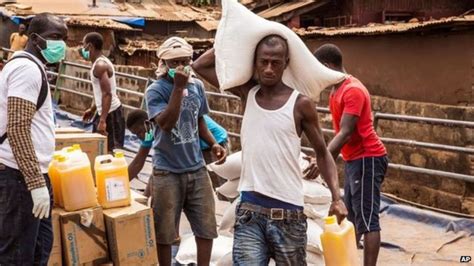 ebola outbreak sierra leone in lockdown bbc news
