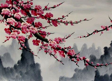 Japanese Artwork Japanese Painting Chinese Painting Tree Painting