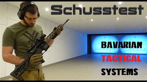 Bavarian Tactical Systems Bts 15 223 Rem Schusstest Youtube