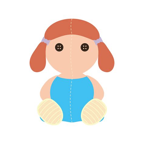 Cartoon Baby Doll Toy