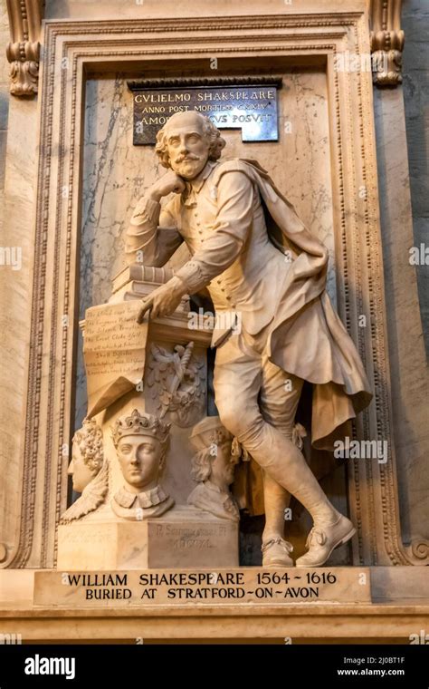 England London Westminster Abbey Poets Corner William Shakespeare