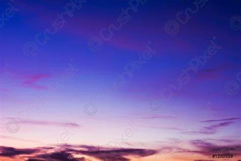 Blue Sky Background With Beautiful Clouds Stock Photo 1250329