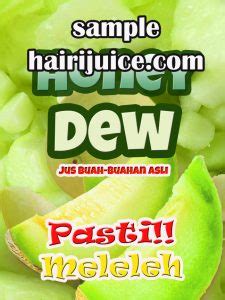 (tanaman jangka pendek dan sederhana). Pati Jus Honey Dew ( Tembikai Susu ) | hairi juice trading
