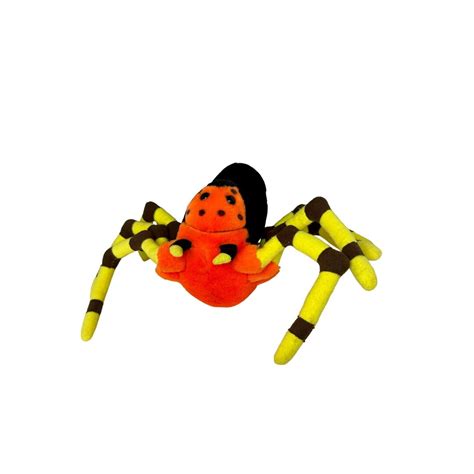 Jumanji Plush Spider Movie Tarantula Trendmasters Black Orange Yellow