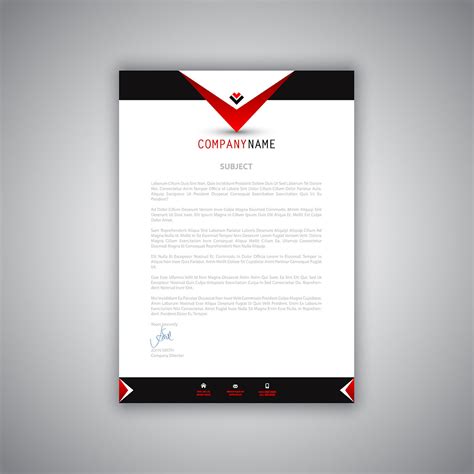 Each letterhead design is custom made by our design team. Modern letterhead design 210678 - Download Free Vectors, Clipart Graphics & Vector Art