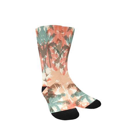 Printed Womens Custom Socksmade In Aus Automatic Fufillment