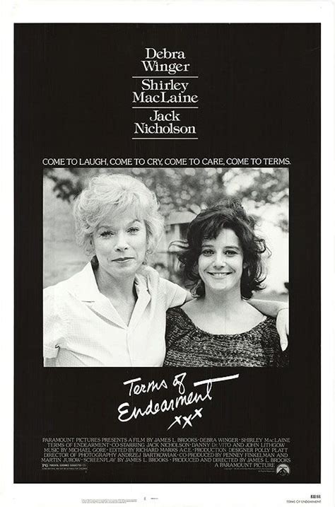 Terms Of Endearment Best Picture Winners Shirley Maclaine