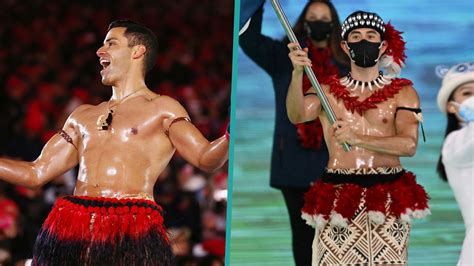 Olympian Pita Taufatofua Reacts To New Winter Olympics Shirtless Oiled Up Flag Bearer Access