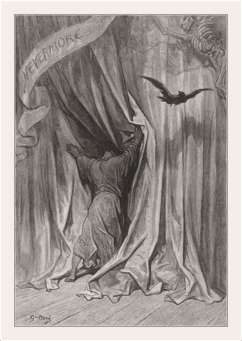 The Raven Ill Gustave Doré Book Graphics