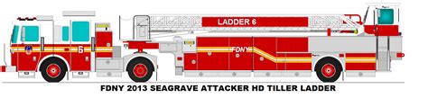 Fdny 2013 Seagrave Tiller Ladder By Geistcode On Deviantart