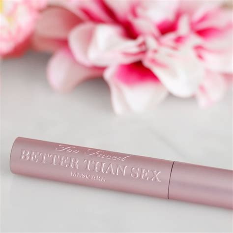 Too Faced Better Than Sex Mascara Review Rebecca Coco