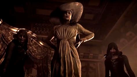 Resident Evil 8s Giant Woman Is Named Lady Dimitrescu Shes Put The Internet In Horny Jail