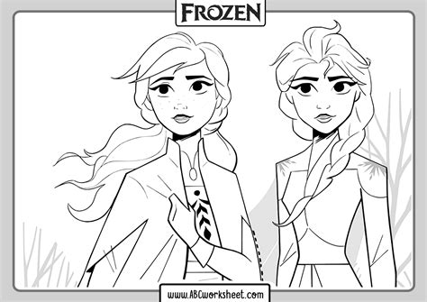 24 Free Printable Frozen 2 Color By Number Aitchaeriesh