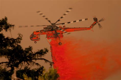 The Us Forest Services Aerial Firefighting Helicopters Helicopter