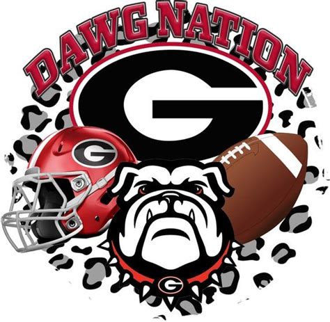 Dawg Nation Png File Sublimation Print Georgia Bulldogs Etsy In 2022