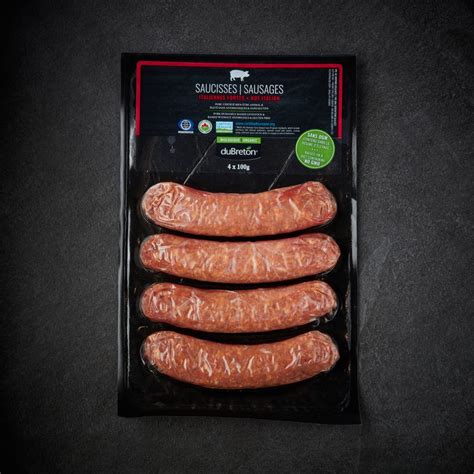 Sausages Hot Italian Organic Dubreton La Ferme Black River Game Farm