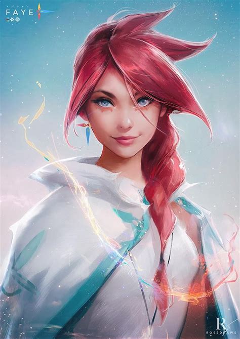 Fayes Portrait Tutorial By Rossdraws On Deviantart Trans Art