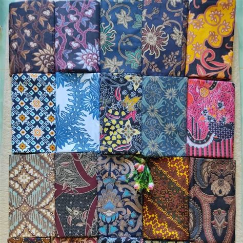 Seorang pemborong mendapat pesanan kain batik sebanyak 5 kodi. Kain Batik Viral (siap jahit) | Shopee Malaysia