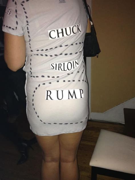 back of the piece of meat costume funny costumes halloween costumes provocative women