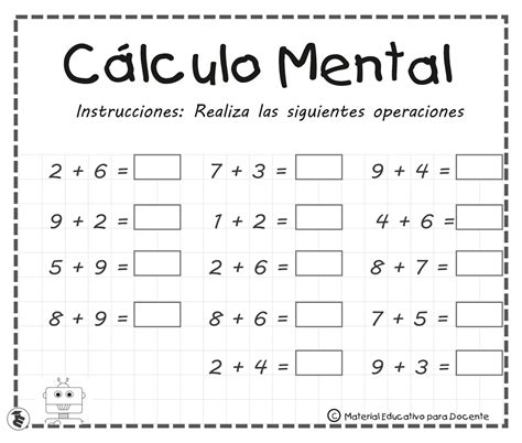 ejercicios mentales matematicos para ninos fichas de matematicas images cloud hot girl