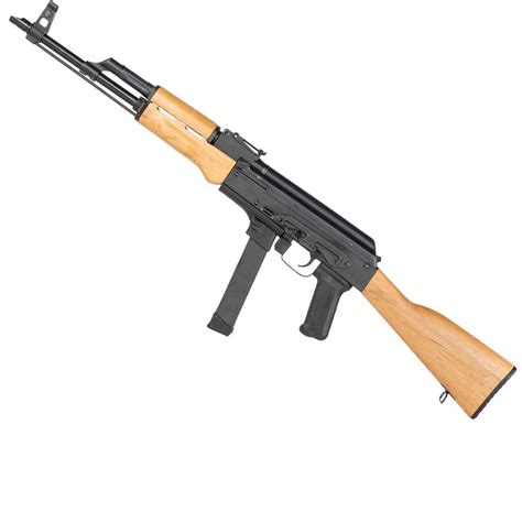 Century Arms Wasr 9mm Luger 1625in Hardwood Semi Automatic Modern