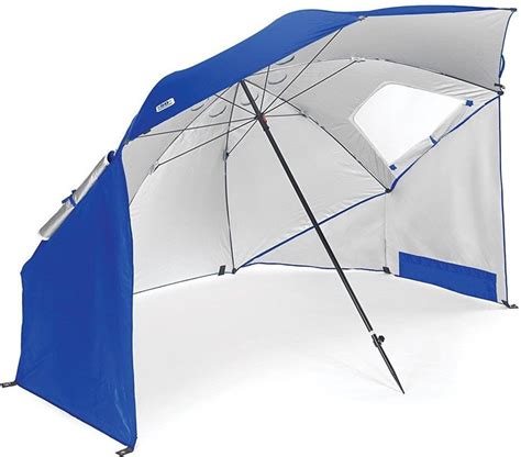 Portable Beach Sport Umbrella All Weather And Sun Umbrella 8 Foot