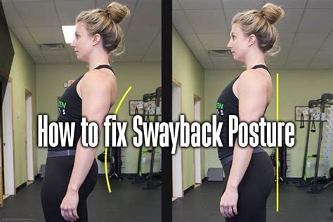Best Exercises You Can Do To Correct Swayback Posture Your Body Posture