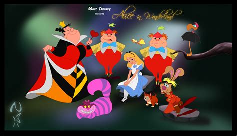 Download In Wonderland Alice Disney Wallpaper By Bwalker Alice In