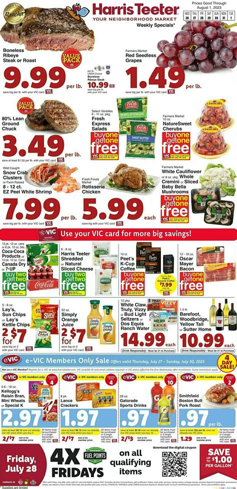 Harris Teeter Discover this week's Harris Teeter Weekly Ad for