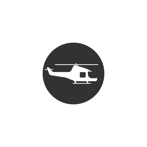 Helicóptero Logo Vector Icono Ilustración 16110556 Vector En Vecteezy